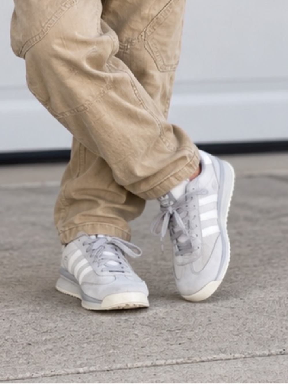 adidas Kids SL 72 Sneakers White and Light Gray